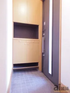 シャンティ―ユ大竹山の玄関