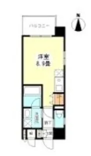 大阪府大阪市住吉区苅田7【マンション】の間取り