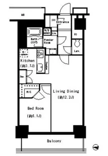 キャナルスクウェア豊洲【2階】の間取り