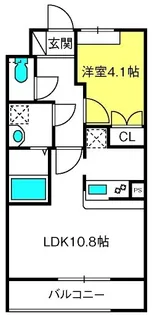 ドラクロワ【1階】の間取り