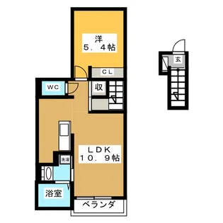 ドリームたちばなの間取り