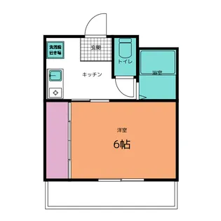 プリマス一之江【2階】の間取り