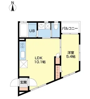 アイレガリアI【3階】の間取り