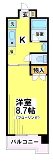 東京都府中市府中町1【マンション】の間取り