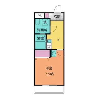 T’s Dream大安【3階】の間取り