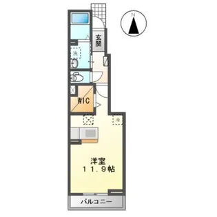 シュピナート【1階】の間取り