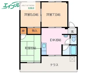 リーベンハイム21【2階】の間取り