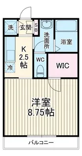オリーブハウス【1階】の間取り