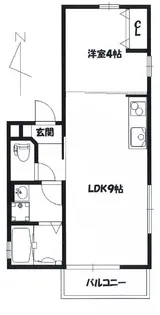 ココシャイン東尾久【2階】の間取り