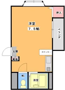 メリーコート【3階】の間取り
