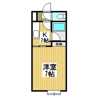 ノーザンベルグ52【1階】の間取り