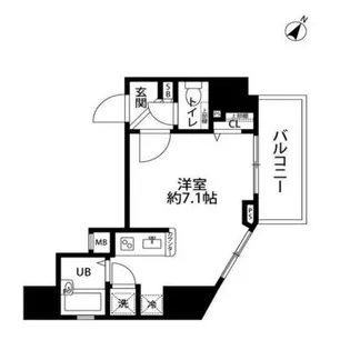 菱和パレス笹塚【2階】の間取り