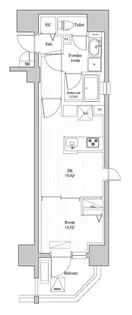 神宮北参道レジデンス【10階】の間取り