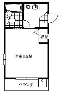 ラテール国立【2階】の間取り