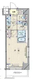 ルーブル川崎矢向【5階】の間取り