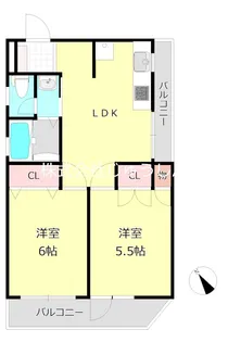 アサカビル【3階】の間取り