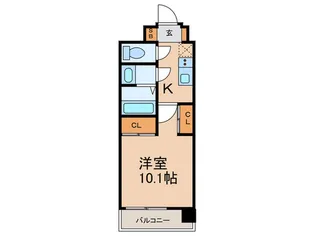 GLUCK MAISON S-SAKAI XVI【4階】の間取り