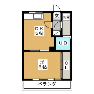 鈴木ハイツ【3階】の間取り