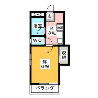 ピュアライフ【3階】の間取り