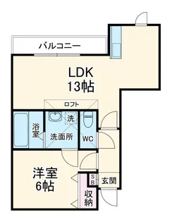 アメリカンリバティー小手指II【1階】の間取り