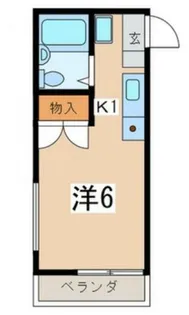 シャトーヌーボ相模原【3階】の間取り