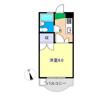 エリジアハイツ【5階】の間取り