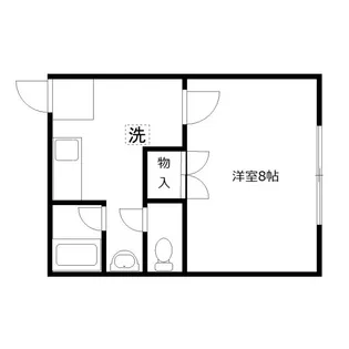 大西マンション【2階】の間取り