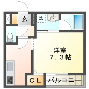 ショコラ【2階】の間取り