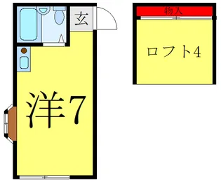 ゼフィール南浦和I【2階】の間取り
