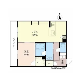 シャーメゾン Bloom Stage【3階】の間取り