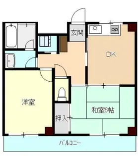 センチュリーするが【5階】の間取り