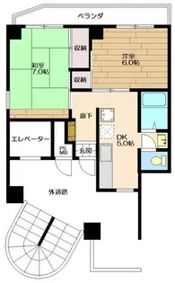 青木ビル【3階】の間取り
