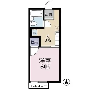 中浦和パークハイツ【2階】の間取り