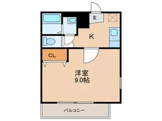 Ever Green 66【3階】の間取り