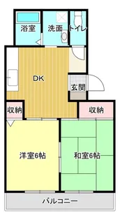 メゾンS【2階】の間取り