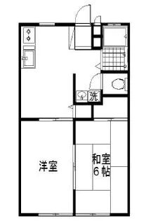 オリンピア【1階】の間取り