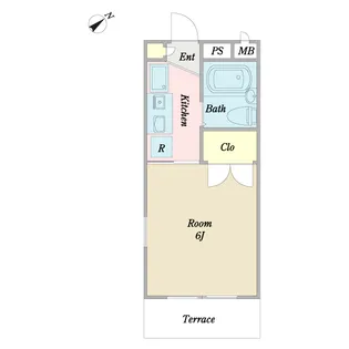 ホワイト・スクエア【1階】の間取り