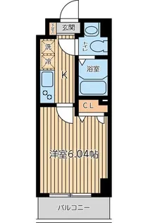 CITY SPIRE 上池台【3階】の間取り
