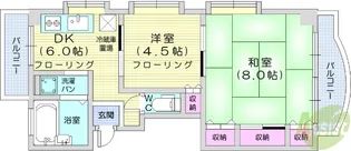 ISハイツ【2階】の間取り