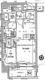 イニシアイオ本蓮沼駅前【1階】の間取り