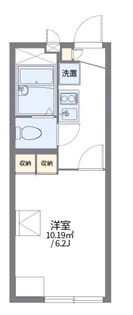 レオパレスかたくり【2階】の間取り