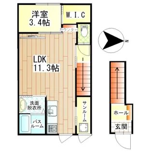 ミルフィーユ【2階】の間取り