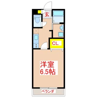 Crescent葵【2階】の間取り