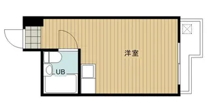 第2皐月マンション【4階】の間取り