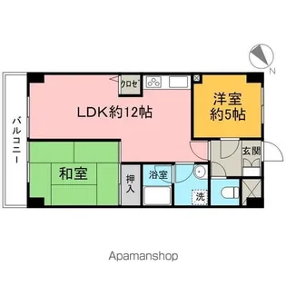 入間市駅前第二ビル【3階】の間取り