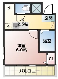 さいたま新都心B【1階】の間取り