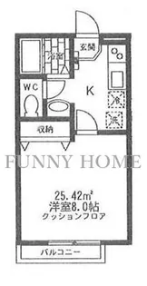 プランドール【1階】の間取り