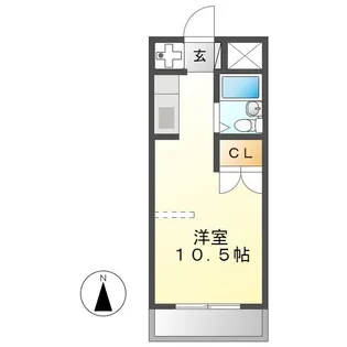 パークヒルズアトリエ【2階】の間取り