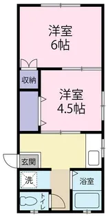 メイゾン経堂【1階】の間取り