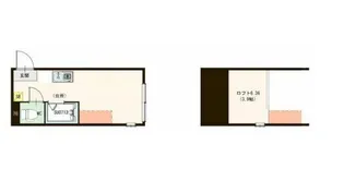 ハーモニーテラス久我山【2階】の間取り